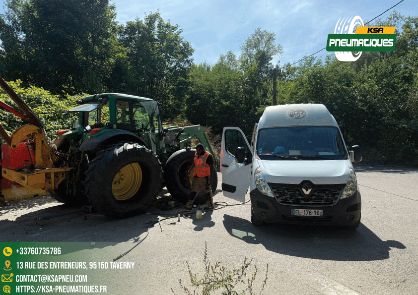 Pneus de machines agricoles : puissance et performance | KSA