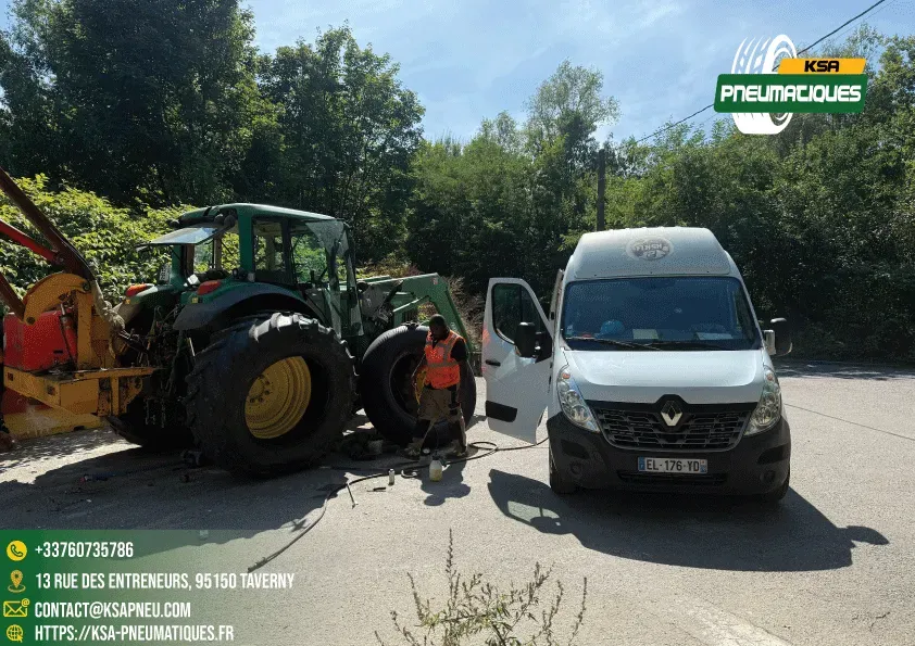 Pneus de machines agricoles : puissance et performance | KSA