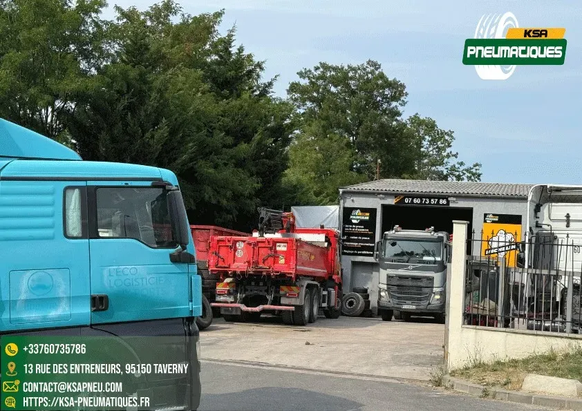 KSA Pneumatiques à Taverny (95150) – Spécialiste du pneu dans le Val-d’Oise